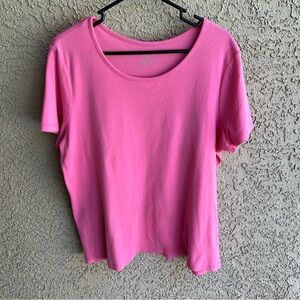 White stag pink shirt